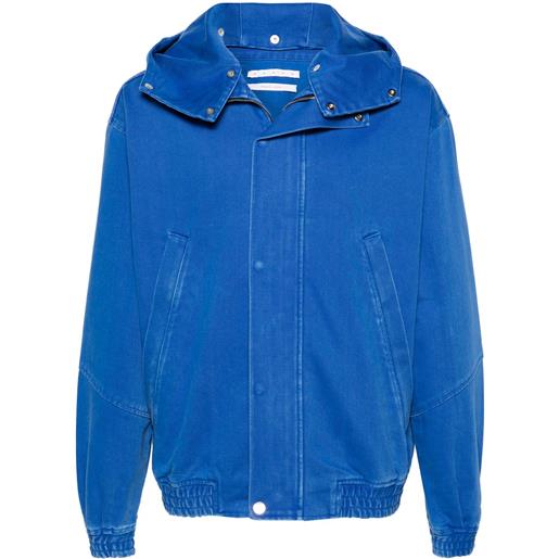RANRA giacca con cappuccio myrkur - blu
