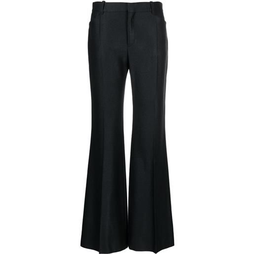 Chloé high-waist flared trousers - nero