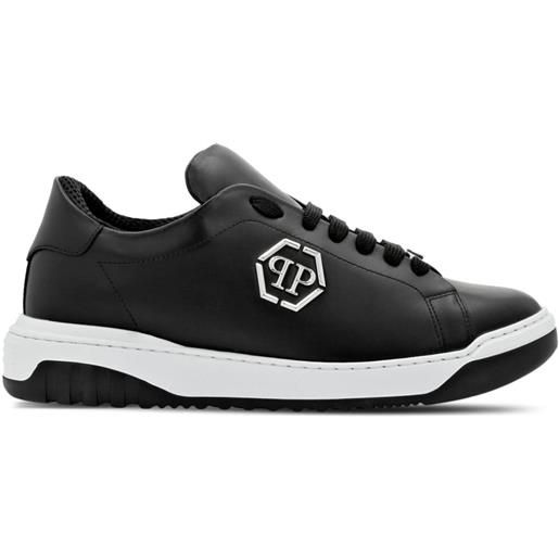 Philipp Plein sneakers con logo - nero