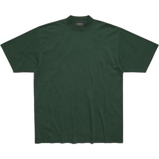 Balenciaga t-shirt girocollo - verde