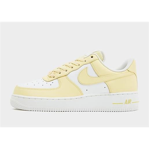 Nike air force 1 low donna, soft yellow/summit white/soft yellow
