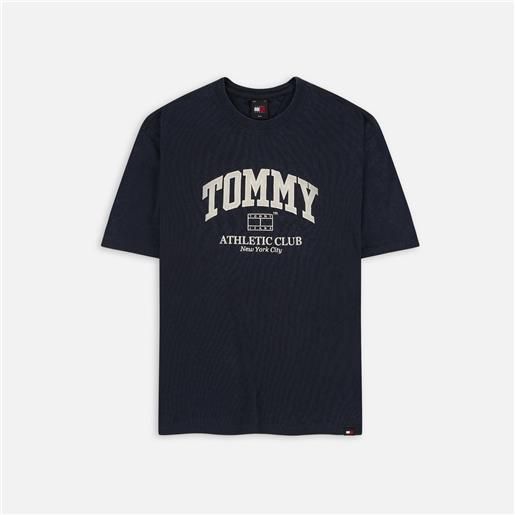 Tommy Hilfiger tj regular athletic club t-shirt dark night navy uomo
