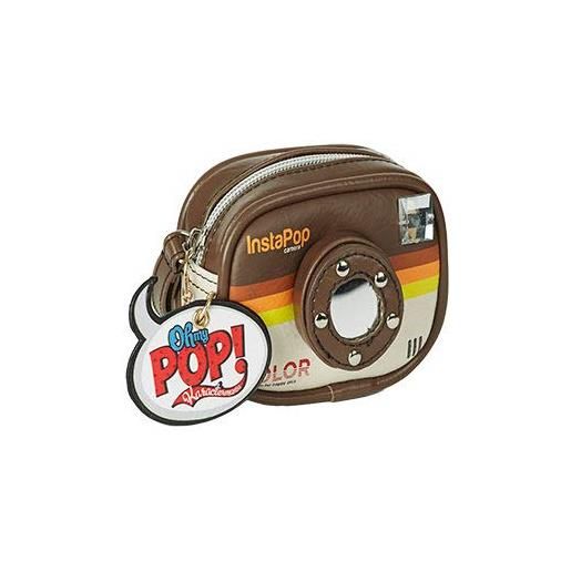 Oh My Pop! insta love-portamonete cam, marrone, 11 x 8 cm