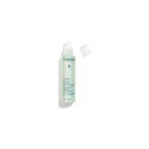 Caudalie vinoclean olio trattante struccante viso anche per trucco waterproof 150 ml