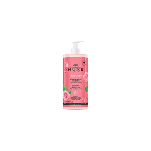 Nuxe very rose gel doccia lenitivo 750 ml limited edition maxi formato