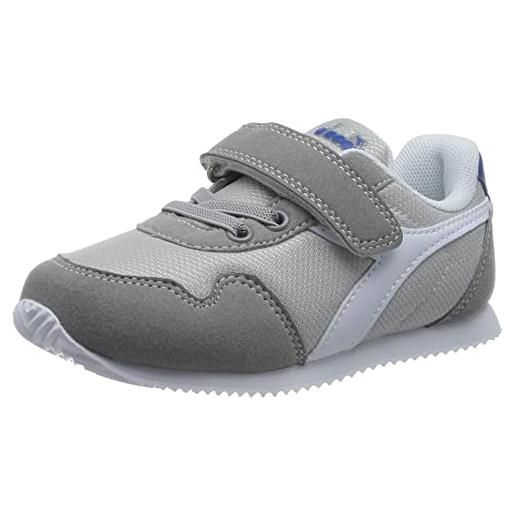 Diadora game l low waxed, sneaker unisex - adulto, white fogliage, 37 eu