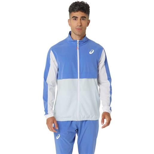 Asics match jacket blu s uomo