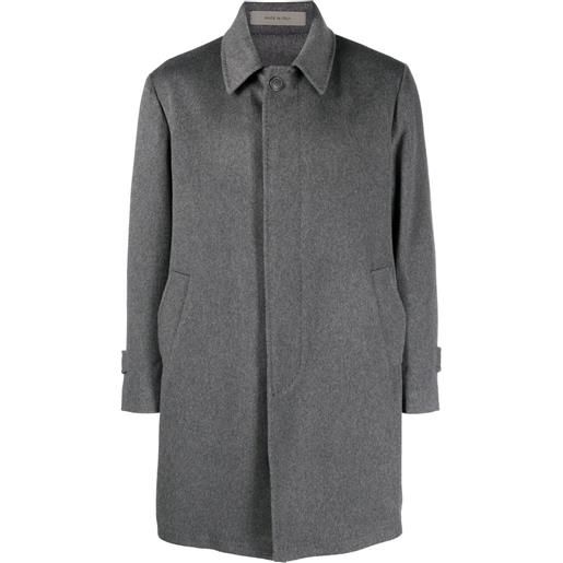 Corneliani cappotto monopetto - grigio