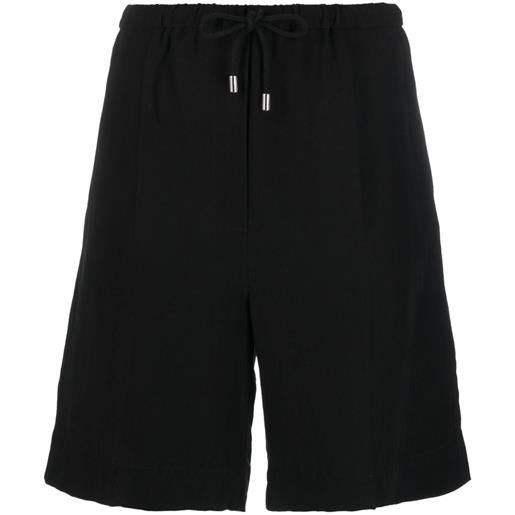 TOTEME shorts con coulisse - nero