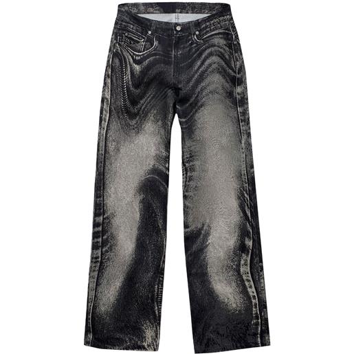 CamperLab jeans con motivo astratto - grigio