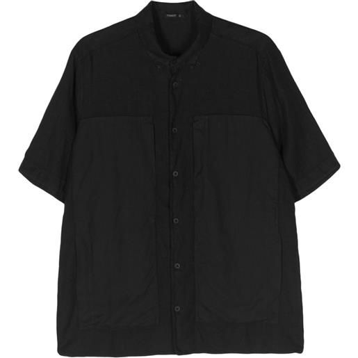 Transit camicia con maniche corte - nero