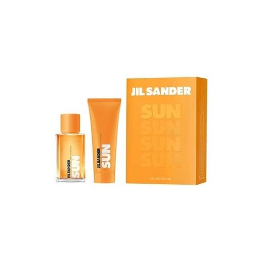 Jil Sander profumi da donna sun set regalo super sun eau de parfum 75 ml + shower gel 75 ml