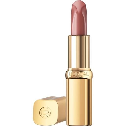L'Oréal Paris trucco delle labbra rossetti color riche satin nude 550 nu unapologetic