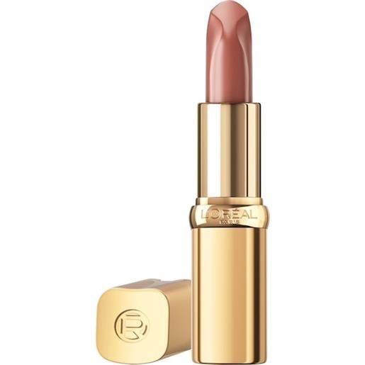 L'Oréal Paris trucco delle labbra rossetti color riche satin nude 520 nu defiant