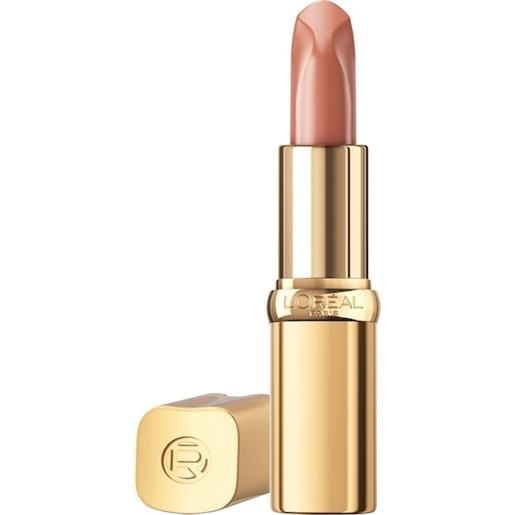L'Oréal Paris trucco delle labbra rossetti color riche satin nude 505 nu resilient