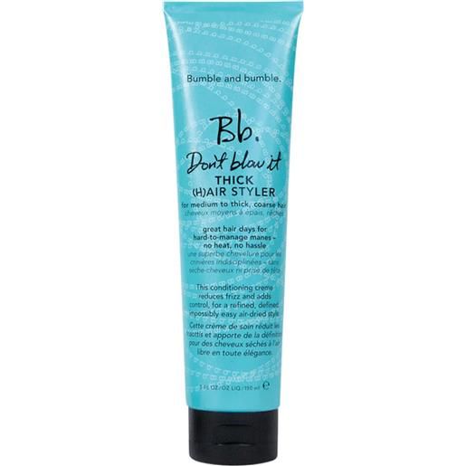Bumble and bumble crema per capelli ruvidi bb. Don`t blow it thick (hair styler) 150 ml