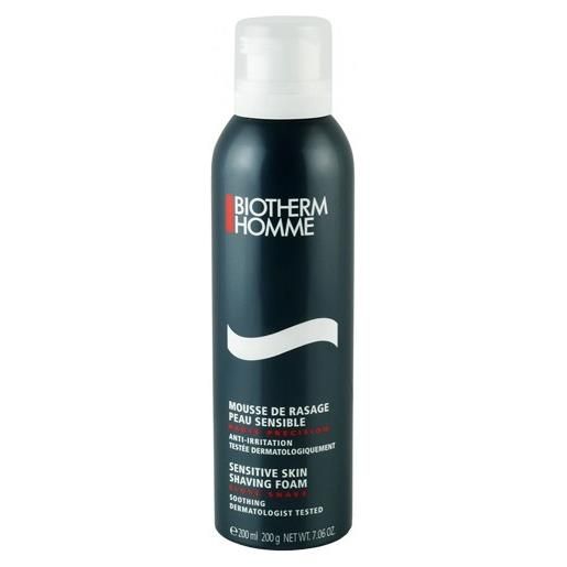 Biotherm schiuma da barba per pelli sensibili (sensitive skin shaving foam) 200 ml