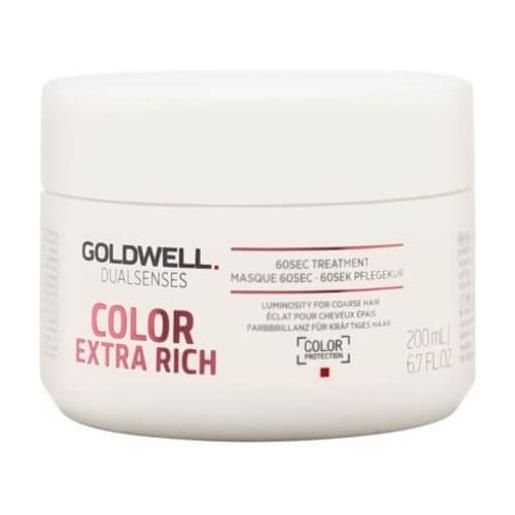 Goldwell maschera per capelli colorati dualsenses color extra rich (60 sec treatment) 500 ml