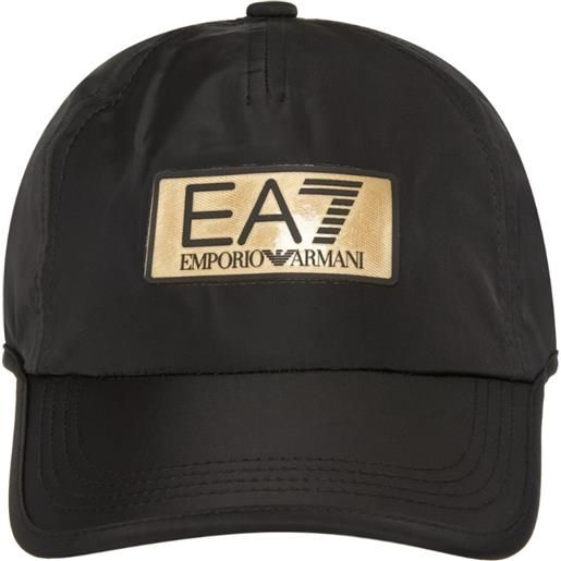 EA7 cappellino EA7 cappellino gold label nero