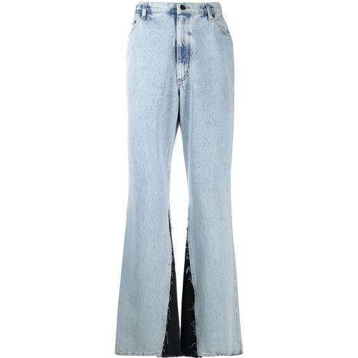 DUOltd jeans ampi - blu