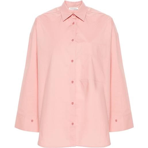 By Malene Birger long-sleeve cotton shirt - rosa