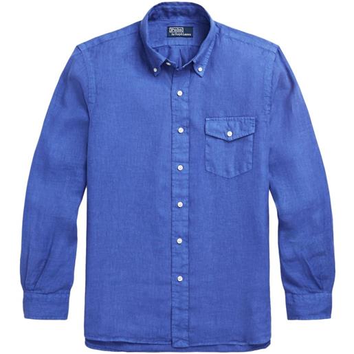 Polo Ralph Lauren camicia - blu