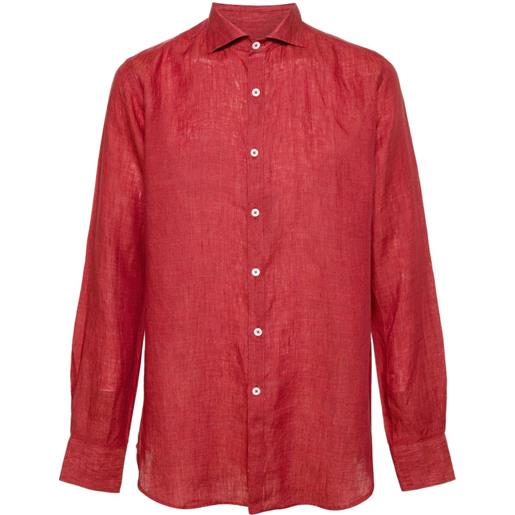 Canali camicia - rosso