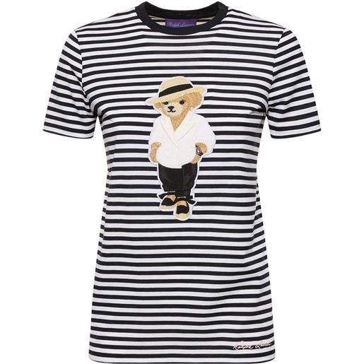 RALPH LAUREN COLLECTION t-shirt in jersey di cotone