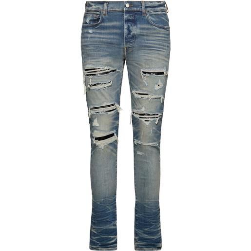 AMIRI jeans thrasher in cotone stretch / paillettes