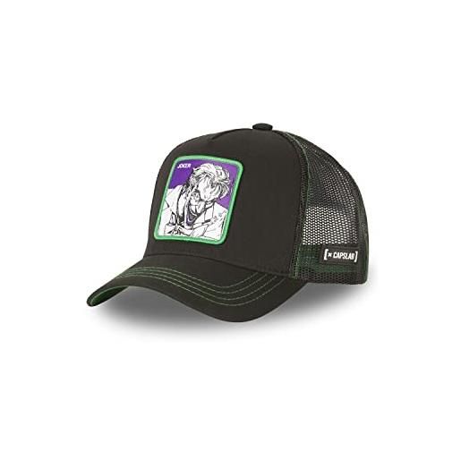 Capslab joker dc batman black green trucker cap - one-size