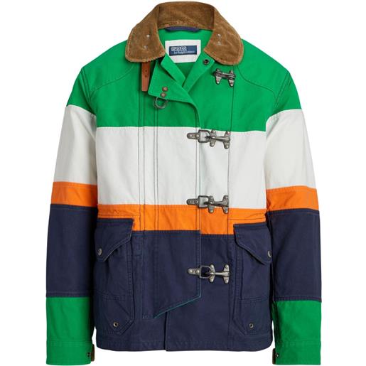 Polo Ralph Lauren giacca cortland con design color-block - verde