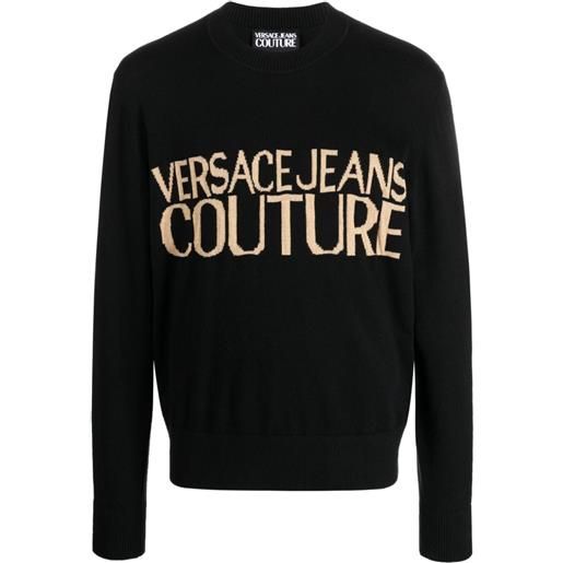 Versace Jeans Couture maglione girocollo - nero