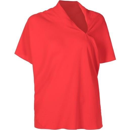 Uma | Raquel Davidowicz blusa asimmetrica - rosso