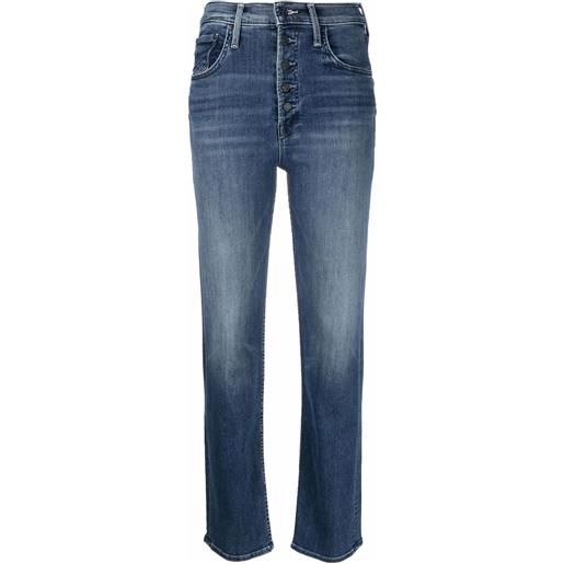 MOTHER jeans slim tomcat - blu
