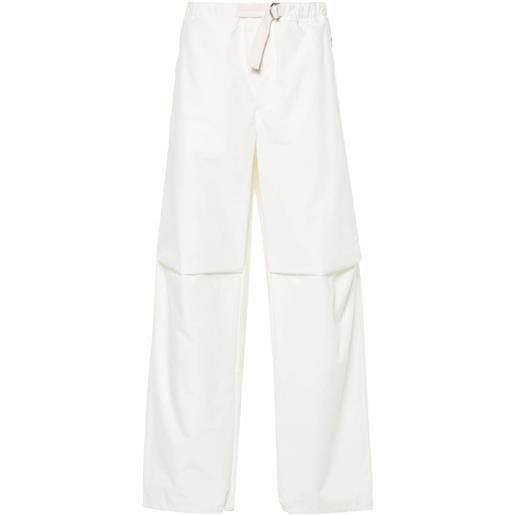 Jil Sander pantaloni dritti + - bianco