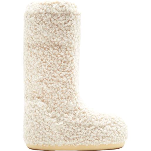 MOON BOOT icon faux curly