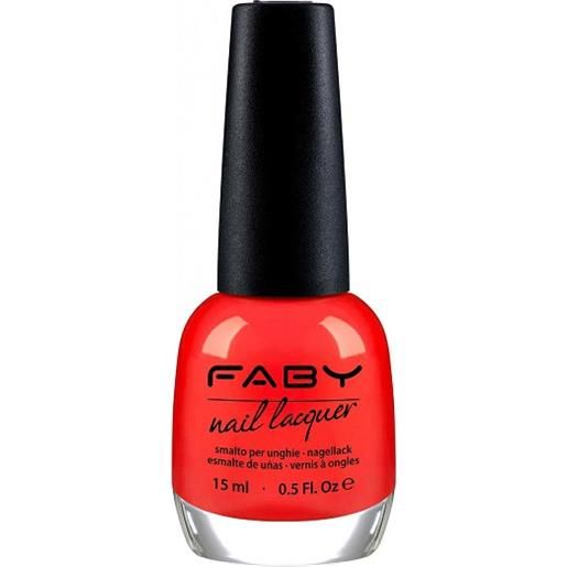 Faby Line smalto unghie rosso lcg021