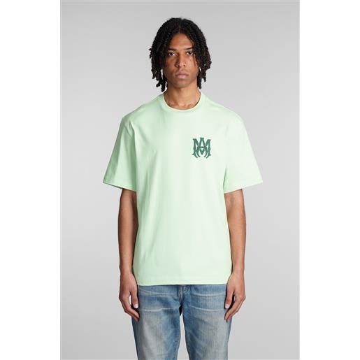 Amiri t-shirt in cotone verde
