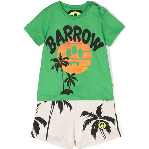 Barrow Kids tuta in cotone verde