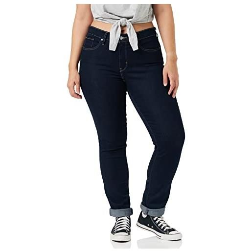Levi's 312 shaping slim, jeans, donna, black and black, 26w / 32l