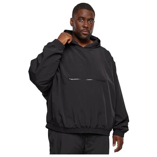 Urban Classics 90's pull over jacket giacca, black, xxl uomo
