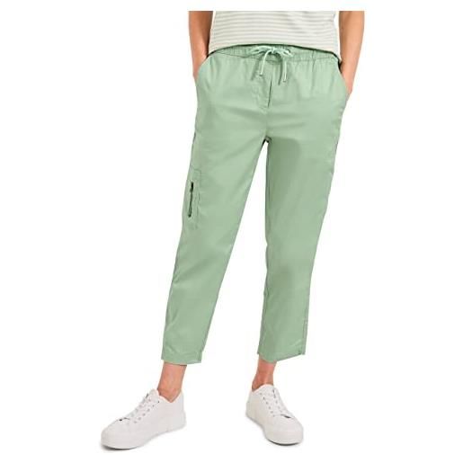 Cecil b376485 pantaloni da jogging 7/8, fresh salvia green, l / 26l donna