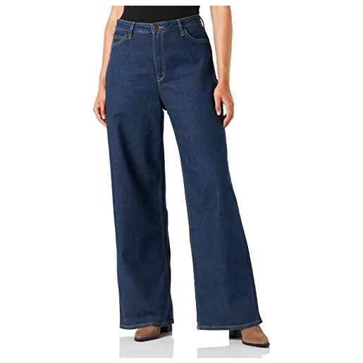 Lee scarlet high, jeans donna, blu (that's right), 33w / 31l