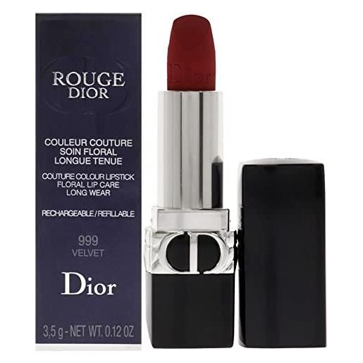 Dior rouge barra de labios ex mate 999 1ml