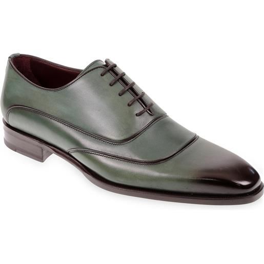 Fratelli Borgioli scarpe oxford da uomo in pelle verde tinta a mano da Fratelli Borgioli a1360830_don_bos