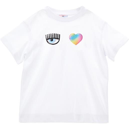 CHIARA FERRAGNI maxi t-shirt eyelike