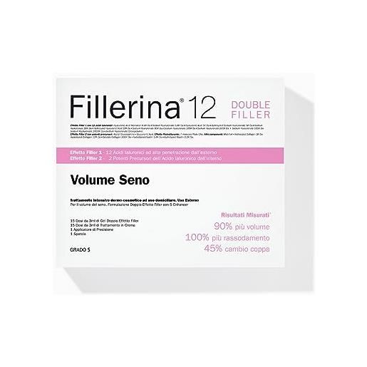 Fillerina labo Fillerina 12 restructuring filler volume seno trattamento intensivo riempitivo grado 5 2x50ml