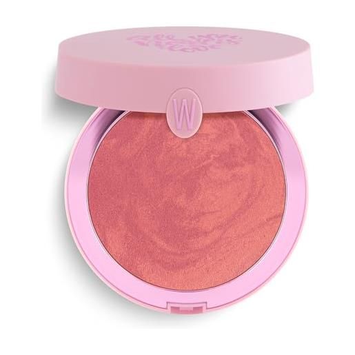 WYCON cosmetics love swirl compact blush blush compatto dall'effetto mélange - 02 pink flush