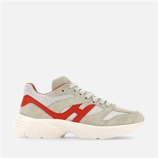 Hogan donna sporty sneaker, rosso, naturale (taglia )