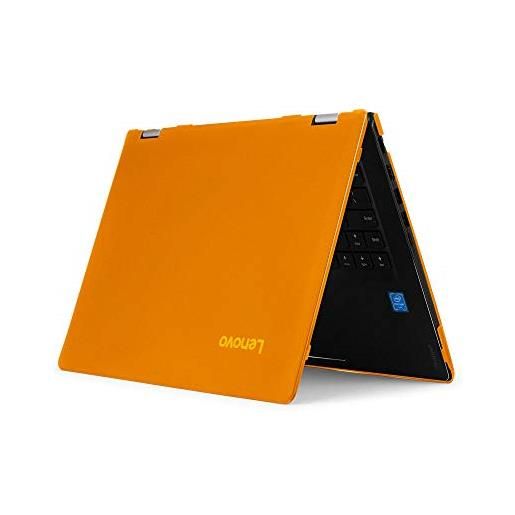 mCover custodia compatibile solo per laptop convertibili lenovo idea. Pad flex 5-14are05 / 5-14alc05/5-14iil05/5-14itl05 da 14 pollici (non compatibile con altri modelli flex) arancione